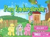 Jouer à Pony kindergarden