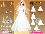 Jouer à Butterfly princess bride dress up