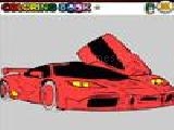 Jouer à Fast car coloring game