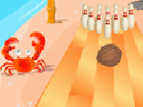 Jouer à Beach bowling