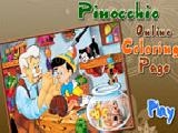 Jouer à Pinocchio online coloring page