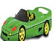 Jouer à Fast green car coloring