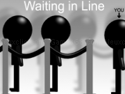 Jouer à Waiting in line