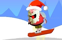 Jouer à Santa snowboard 1