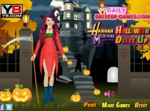Jouer à Hannah montana halloween dress up