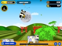 Jouer à Rocket panda flying cookie quest