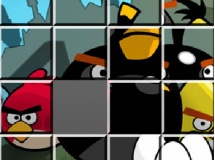 Jouer à Angry birds sliding puzzle