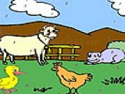 Jouer à Funny farm animals coloring