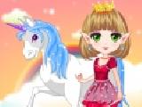 Jouer à Princess with unicorn