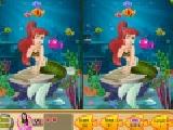 Jouer à Ariel mermaid spot the difference