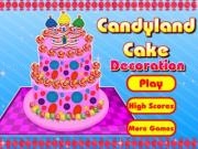 Jouer à Candyland cake decoration