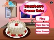 Jouer à Stawberry cream cake