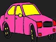 Jouer à Pink city taxi coloring