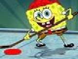 Jouer à Spongebob ice hockey