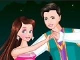 Jouer à Prince and princess dancing dressup