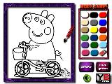 Jouer à Happy pig coloring