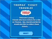 Jouer à Thomas and friends - thomas ticket trouble
