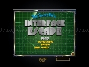 Jouer à Top secret kids - interface escape