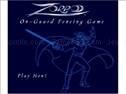 Jouer à Zorro - onguard fencing