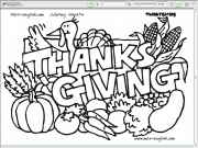 Jouer à Thanksgiving coloring 5