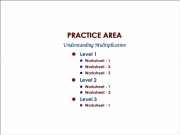 Jouer à Practice area - understanding multiplication