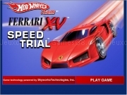 Jouer à Hotwheels ferrari 15 speed trial
