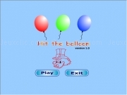 Jouer à Hit the balloon