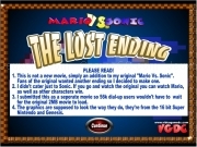 Jouer à Mario vs sonic the lost ending