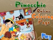 Jouer à Pinocchio Online Coloring