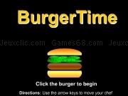 Jouer à Burger time
