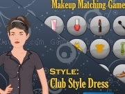 Jouer à Shp and dress mekeup matching game - Club style dress