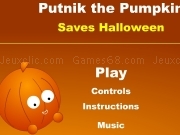 Jouer à Putnik the pumpkin - saves halloween