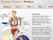 Jouer à Summer olympics athletics facts