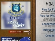 Jouer à Everton - higher or lower
