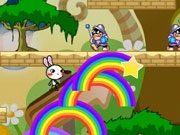 Jouer à Rainbow rabbit adventure