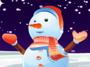 Jouer à Cute Snowman Dressup