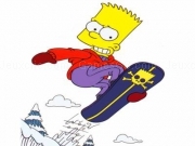 Jouer à Bart Snowboarding