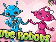 Jouer à Cute robots in love