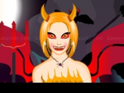 Jouer à Halloween Devil Girl Dressup