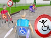 Jouer à 3D Wheelchair Race