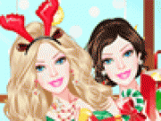 Jouer à Barbie Christmas Princess Dress Up