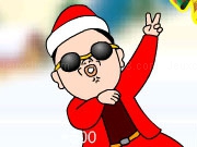 Jouer à Xmas Gangnam Catching Treasures