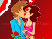 Jouer à Romantic Valentines Kiss