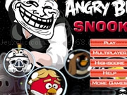 Jouer à Angry Birds Snooker