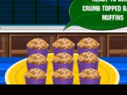 Jouer à Crumb topped banana muffins