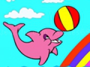 Jouer à Cute Dolphin Coloring