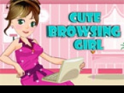 Jouer à Cute Browsing girl