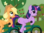 Jouer à Little Pony Bike Racing