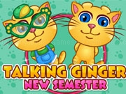Jouer à Talking Ginger New Semester