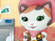 Jouer à Sheriff Callie Washing Toys